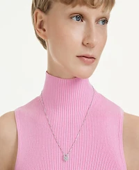 Swarovski Rhodium-Plated Symbolica Pendant Necklace