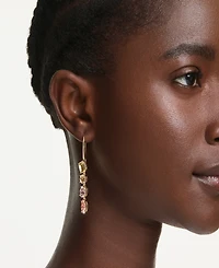 Swarovski Gold-Tone Plated Gema Drop Earrings