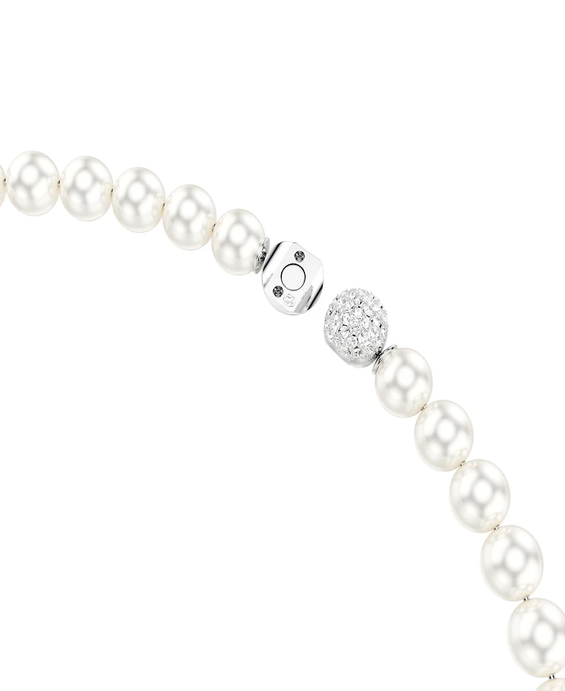Swarovski Rhodium-Plated Matrix Necklace