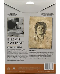 Weta Workshop - The Hobbit Trilogy - Bilbo Portrait Art Print