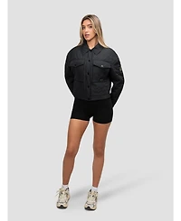 JACK1T Women's Eden Quilted Shirt Jacket