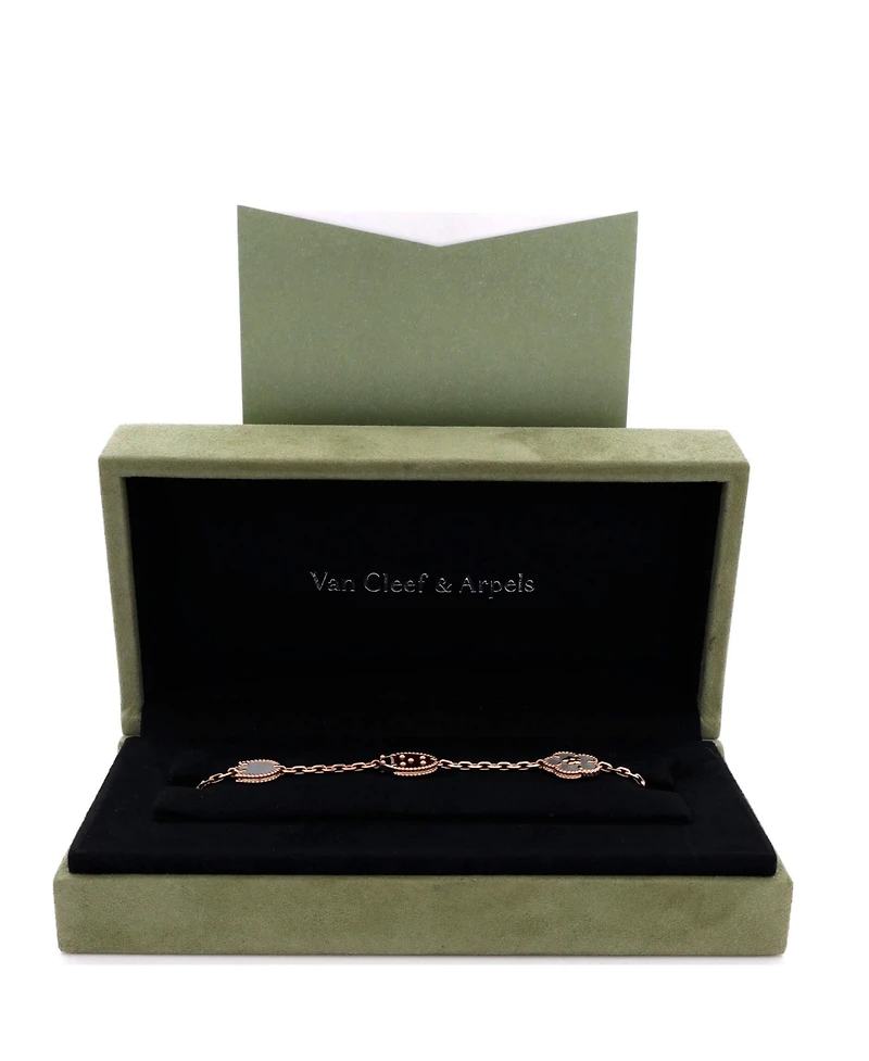Pre-Owned Van Cleef & Arpels Lucky Spring 5 Motifs Bracelet