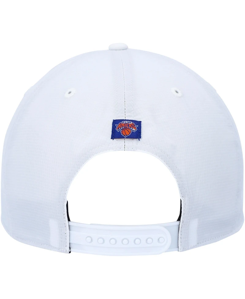 '47 Brand Men's White New York Knicks Downburst Hitch Snapback Hat