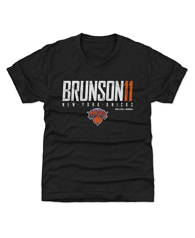 500 Level Big Boys and Girls Jalen Brunson New York Knicks Elite T-Shirt