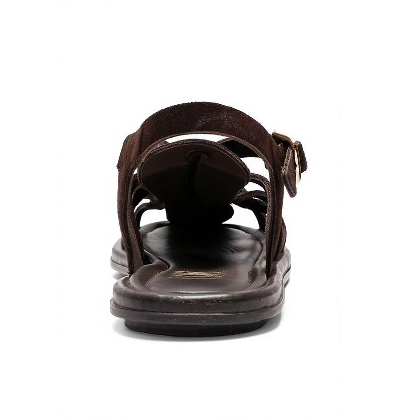 Forever & Always Shoes Women's Alone Leather Gladiator Sandal
