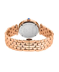 GV2 by Gevril Women's Florence Swiss Quartz Diamond Ip Stainless Steel Bracelet Watch