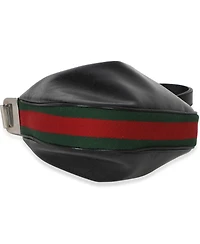 Pre-Owned Gucci Black Gg Crystal Coated Canvas Small Attache Crossbody Bag