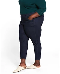 Universal Standard Women's Seine Mid Rise Skinny Jeans