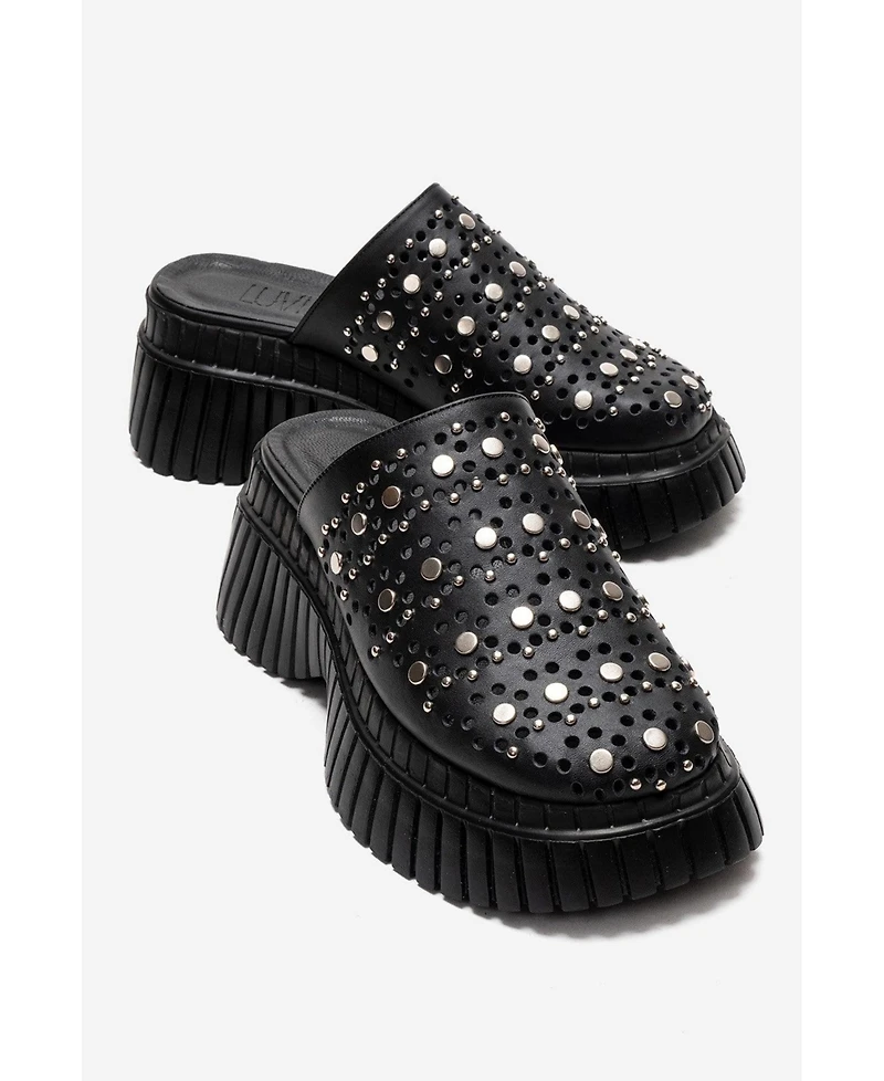 Forever & Always Shoes Harlow Leather Platform Sandal