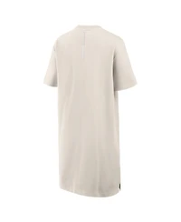 Fanatics Women's Cream Boston Celtics Elements Go Tri-Blend T-Shirt Dress