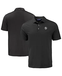 Cutter & Buck Men's Black New York Yankees Coastline Epic Comfort Eco Polo Shirt