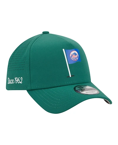 New Era Men's Green New York Mets Pin Seeker 9FORTY A-Frame Adjustable Hat