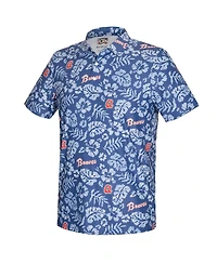 Reyn Spooner Men's Blue Atlanta Braves Cooperstown Pua Performance Polo Shirt