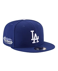 New Era Men's Royal Los Angeles Dodgers Blue Heaven On Earth Marquee Patch 9FIFTY Snapback Hat