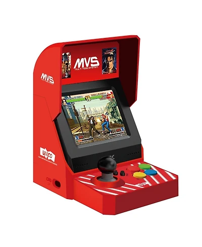 Unico Mvs Mini Home Arcade Console with 45 Snk Classic Games Including King of Fighters, Metal Slug, Samurai Showdown and More