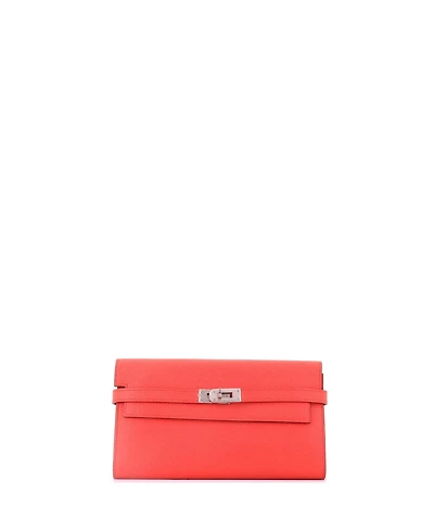 Pre-Owned HERMES Long Kelly Wallet Epsom