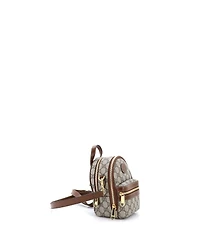 Pre-Owned Gucci Mini Interlocking G Patch Multi-Function Shoulder Bag Gg Coated Canvas