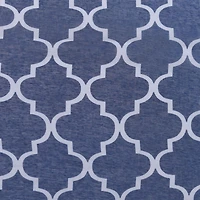 Superior Lightweight Trellis Sheer Curtain Panels, (2), 52" x 108"