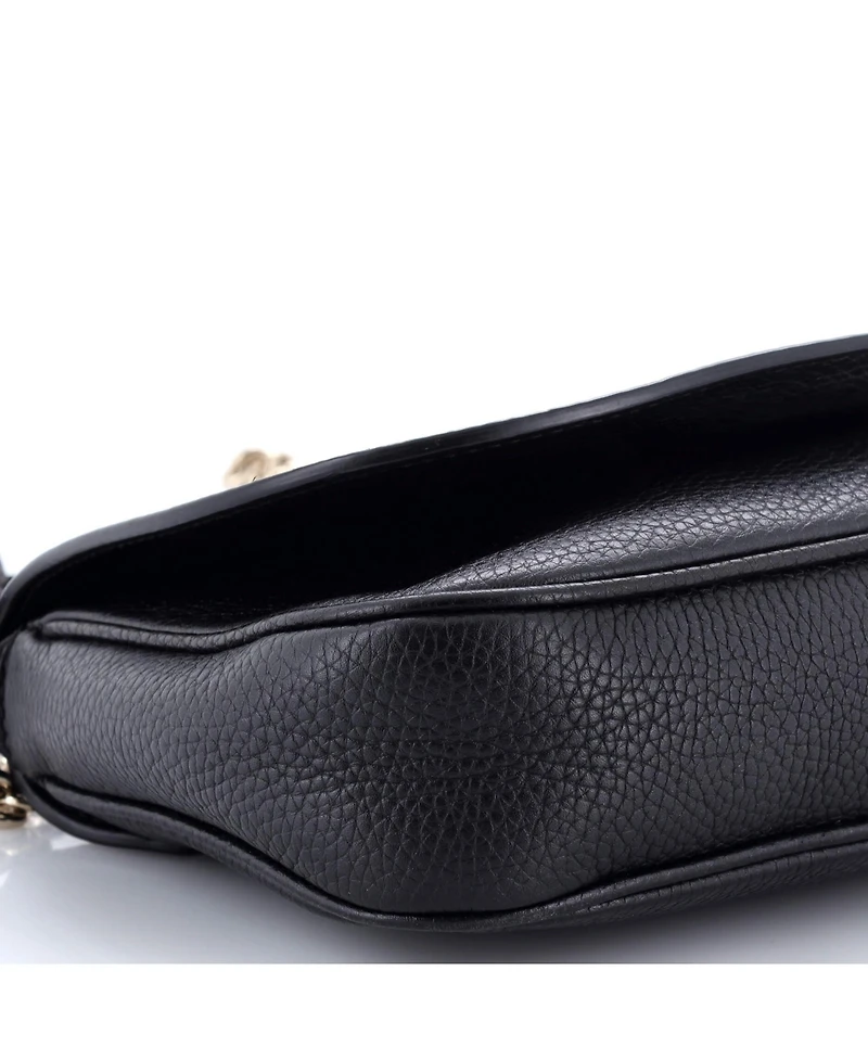 Pre-Owned Gucci Medium Soho Chain Crossbody Bag Leather
