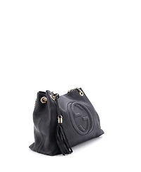 Pre-Owned Gucci Medium Soho Chain Strap Shoulder Bag Leather