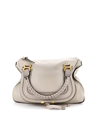 Pre-Owned Chloe Large Marcie Shoulder Bag Leather