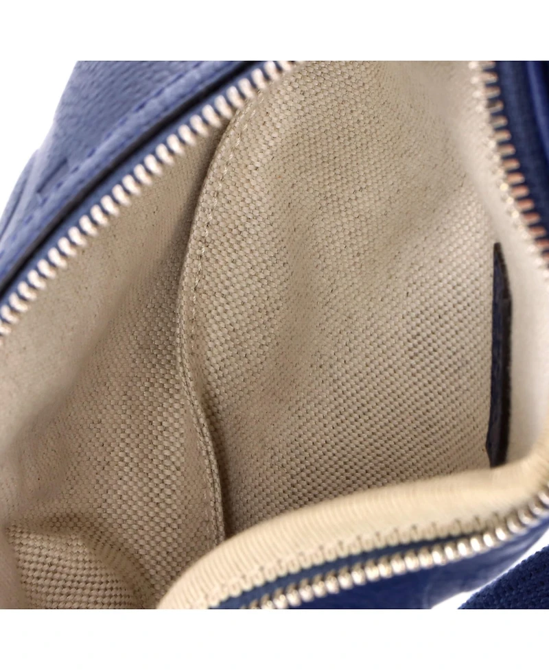 Pre-Owned Gucci Small Belt Bag Jumbo Gg Embossed Leather