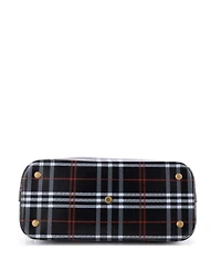 Pre-Owned Balenciaga Medium Logo Ville Bag Printed Leather