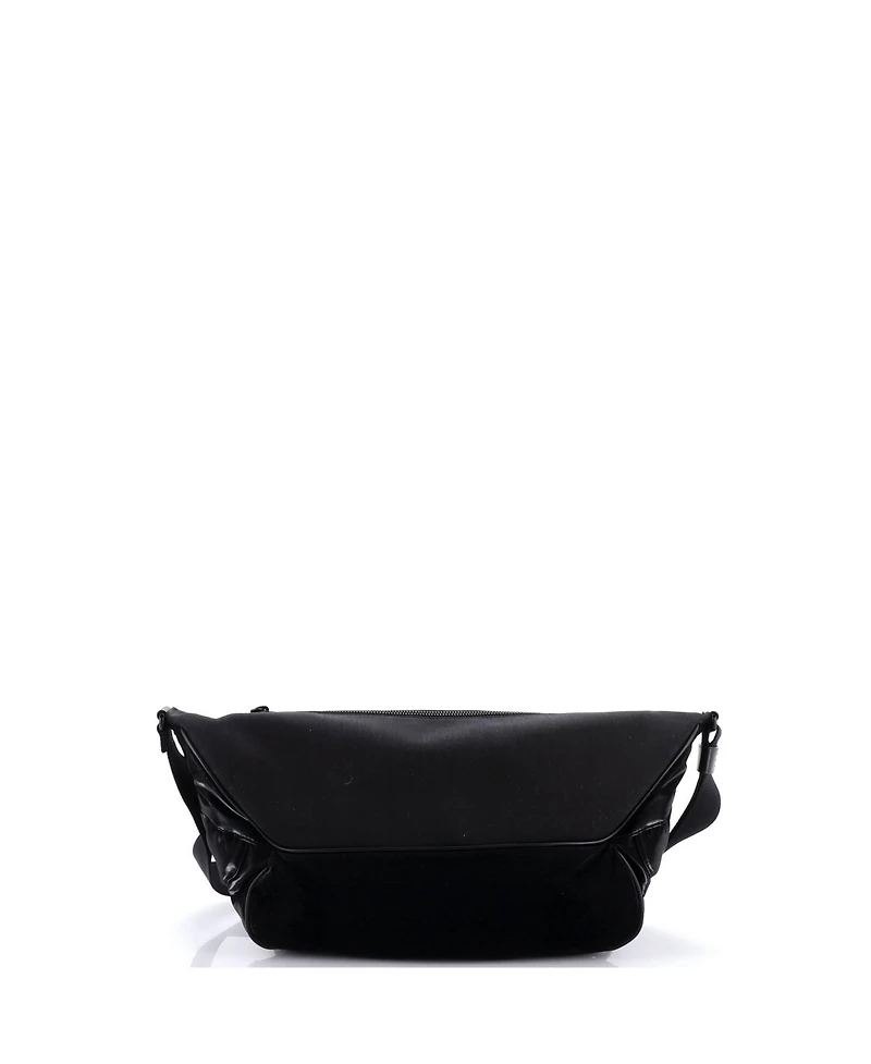 Pre-Owned Saint Laurent Logo Belt Bag Canvas