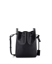 Pre-Owned Saint Laurent Small Convertible Bucket Bag Leather