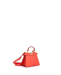 Pre-Owned Fendi Petite Peekaboo ISeeU Bag Leather