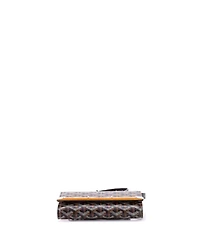 Pre-Owned Goyard Pm Monte Carlo Clutch with Strap Coated Canvas