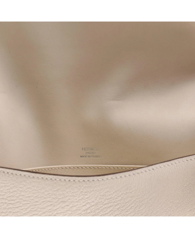 Pre-Owned HERMES Geta Bag Chevre Mysore