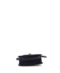 Pre-Owned Gucci Mini Sylvie Top Handle Bag Printed Leather