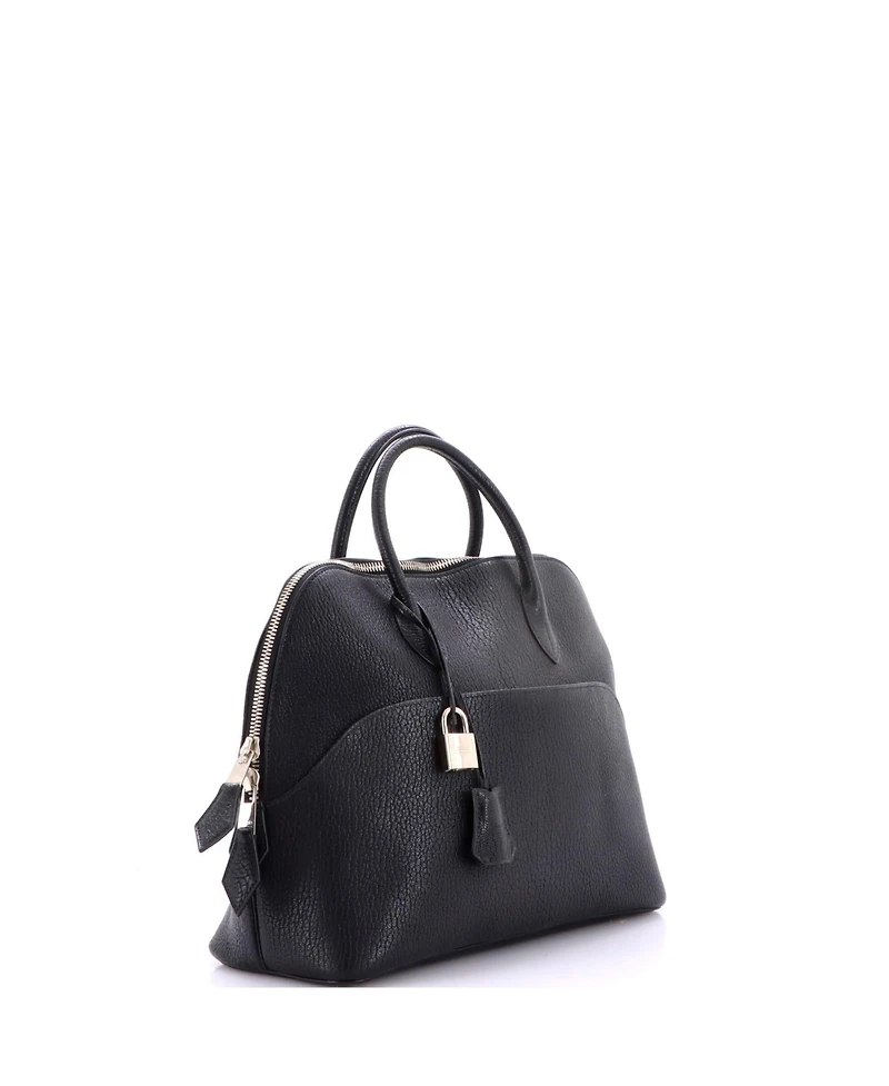 Pre-Owned HERMES 30 Bolide 1923 Bag Chevre de Coromandel