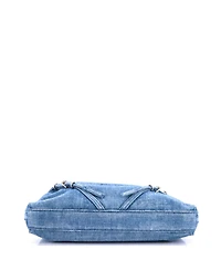 Pre-Owned Givenchy Medium Voyou Hobo Denim