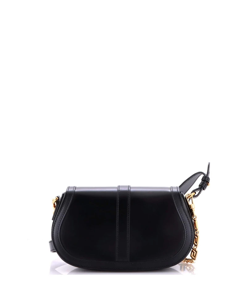 Pre-Owned Versace Medium Greca Goddess Shoulder Bag Leather