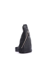 Pre-Owned Prada Triangle Logo Sling Bag Leather