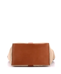 Pre-Owned Saint Laurent Medium Y Tote Canvas with Leather