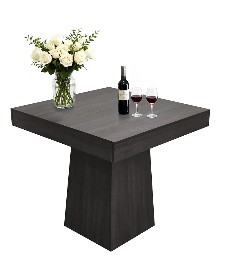 gaomon 31.5" Modern Wood Farmhouse Kitchen Square Dining Table for Kitchen, Living Room, Cafe, Apartment, Small Spaces