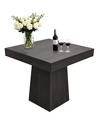 gaomon 31.5" Modern Wood Farmhouse Kitchen Square Dining Table for Kitchen, Living Room, Cafe, Apartment, Small Spaces