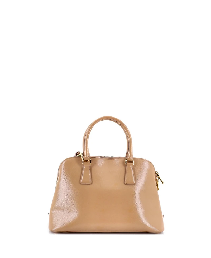Pre-Owned Prada Medium Open Promenade Bag Vernice Saffiano Leather