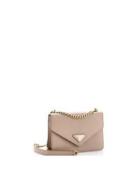 Pre-Owned Prada Small Envelope Flap Chain Shoulder bag Saffiano Leather