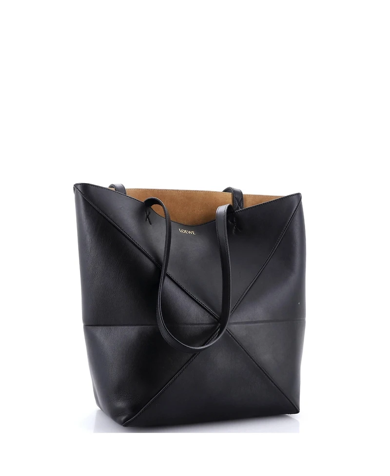 Pre-Owned Loewe Medium Puzzle Fold Tote Leather