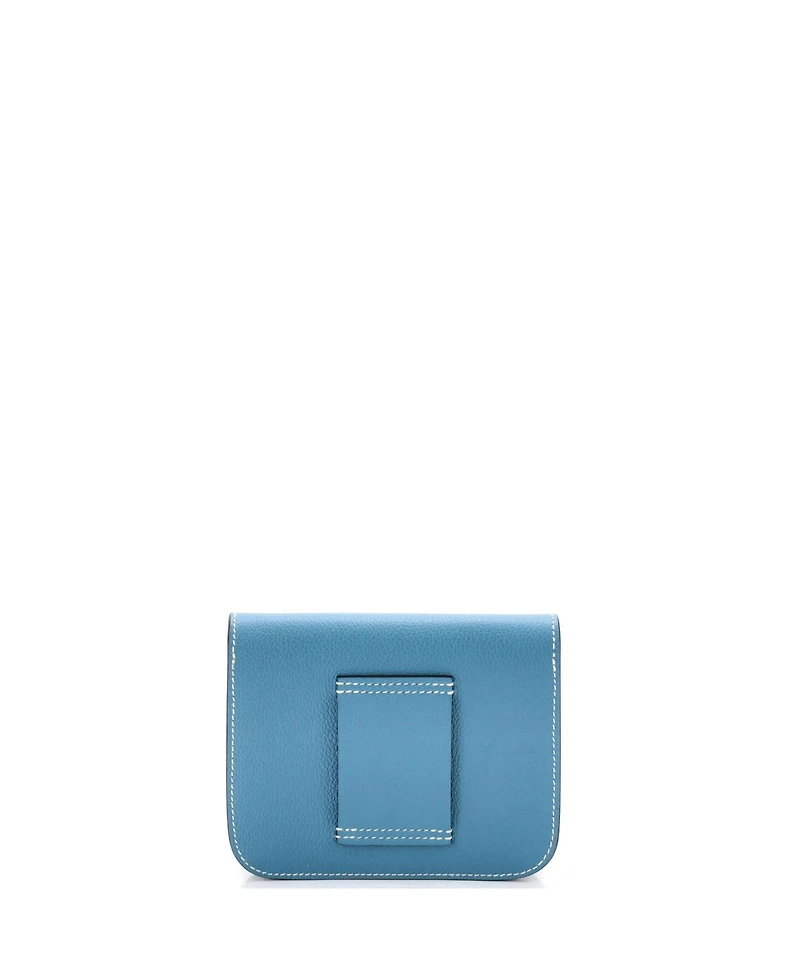 Pre-Owned Hermes Constance Slim Wallet Evercolor