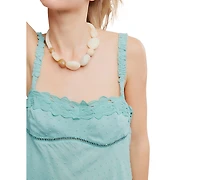 Free People Women's Viscose Little Love Tank Top