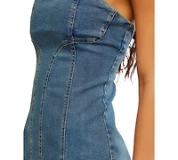 Free People Women's Alexa Strapless Mini Dress