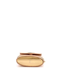 Pre-Owned Chloe Small Aby Lock Bag Embossed Leather
