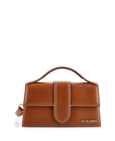 Pre-Owned Jacquemus Le Grand Bambino Flap Bag Leather