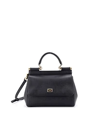 Pre-Owned Dolce & Gabbana Small Miss Sicily Bag Leather
