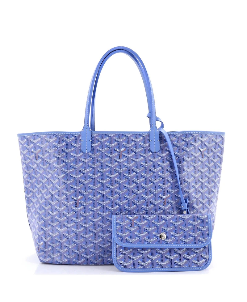Pre-Owned Goyard Pm Saint Louis Reversible Tote Coated Canvas and Printed Canvas